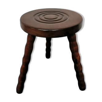 Tabouret tripode vintage