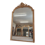 19th-century mirror, 2.04m x 1.25m.