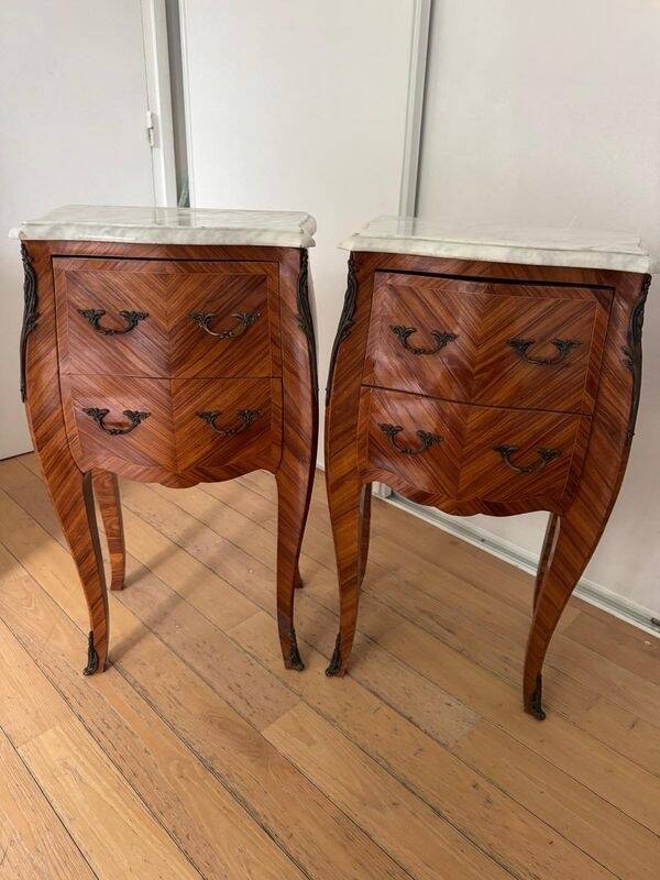 Louis XV Style Bedside Tables