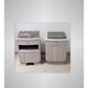 Art Deco bedside tables with marble