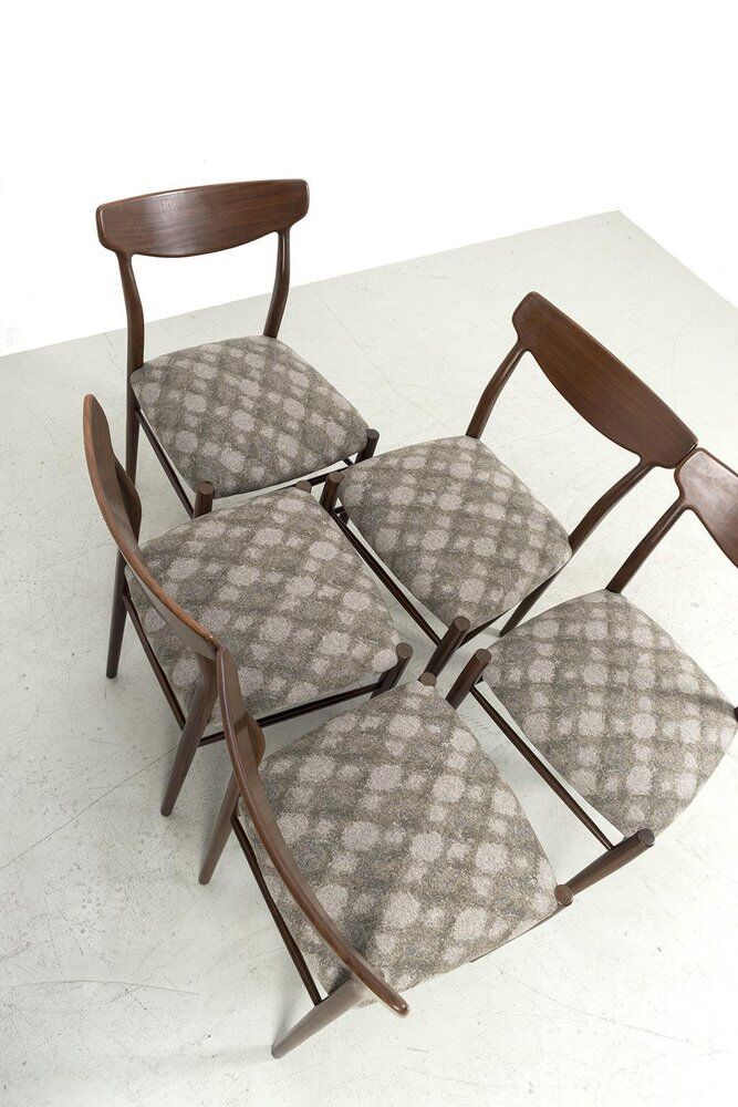 Vintage Chairs from Lübke, Set of 5