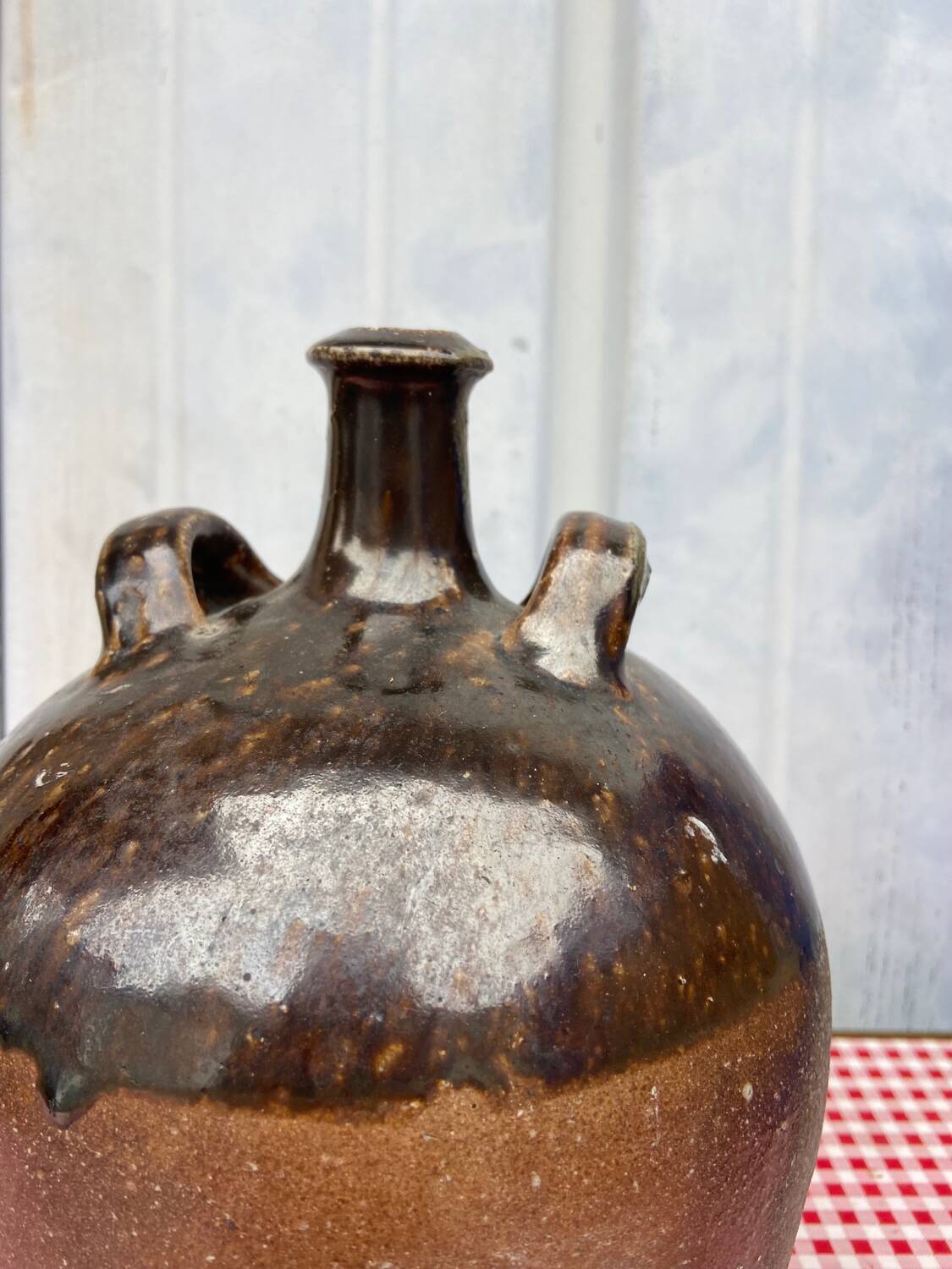 Ancient glazed pottery