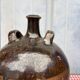 Ancient glazed pottery