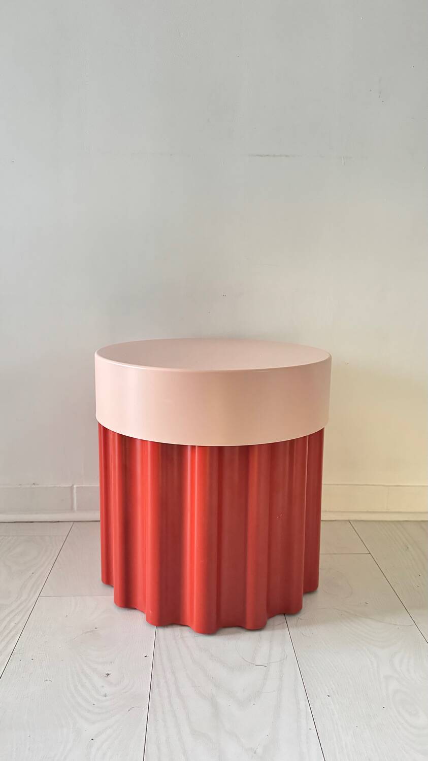 Raw colour side table by IKEA