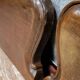 Two pair of Louis XV style walnut door tops from the late 19th century
