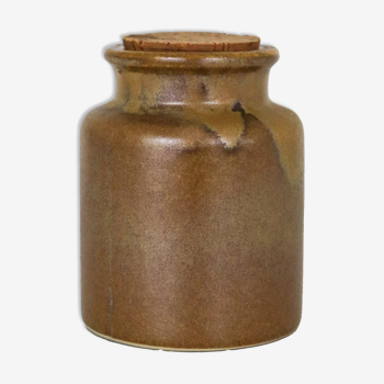 Pot en céramique avec Couvercle en liège