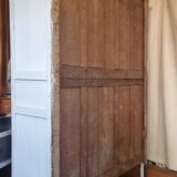 Wedding cabinet de fécamp - upper normandy - transition era - patinated oak - 18th