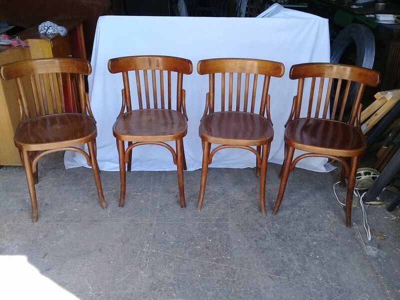 Set of 4 chairs bistro