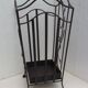 Wrought iron umbrella holder