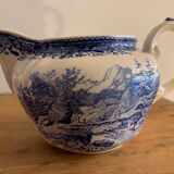 Villeroy and Boch Burgenland blue and white sugar and milk pots