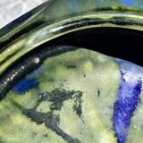 Gilbert metenier signed ceramic bowl // french art deco