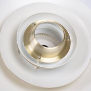 Danish vintage pendant lamp Dania by Kurt Wiborg, Jeka, 1980s
