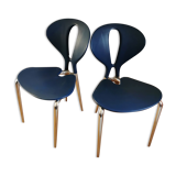 Chaises Carlo Bartoli pour Ycami 1992