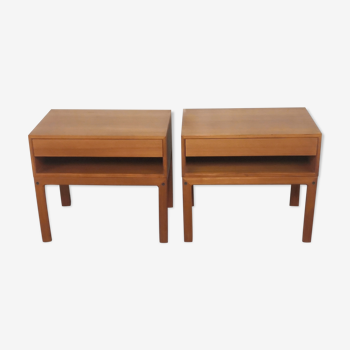 Paire de tables de chevet Scandinave