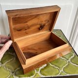 Wooden marquetry box
