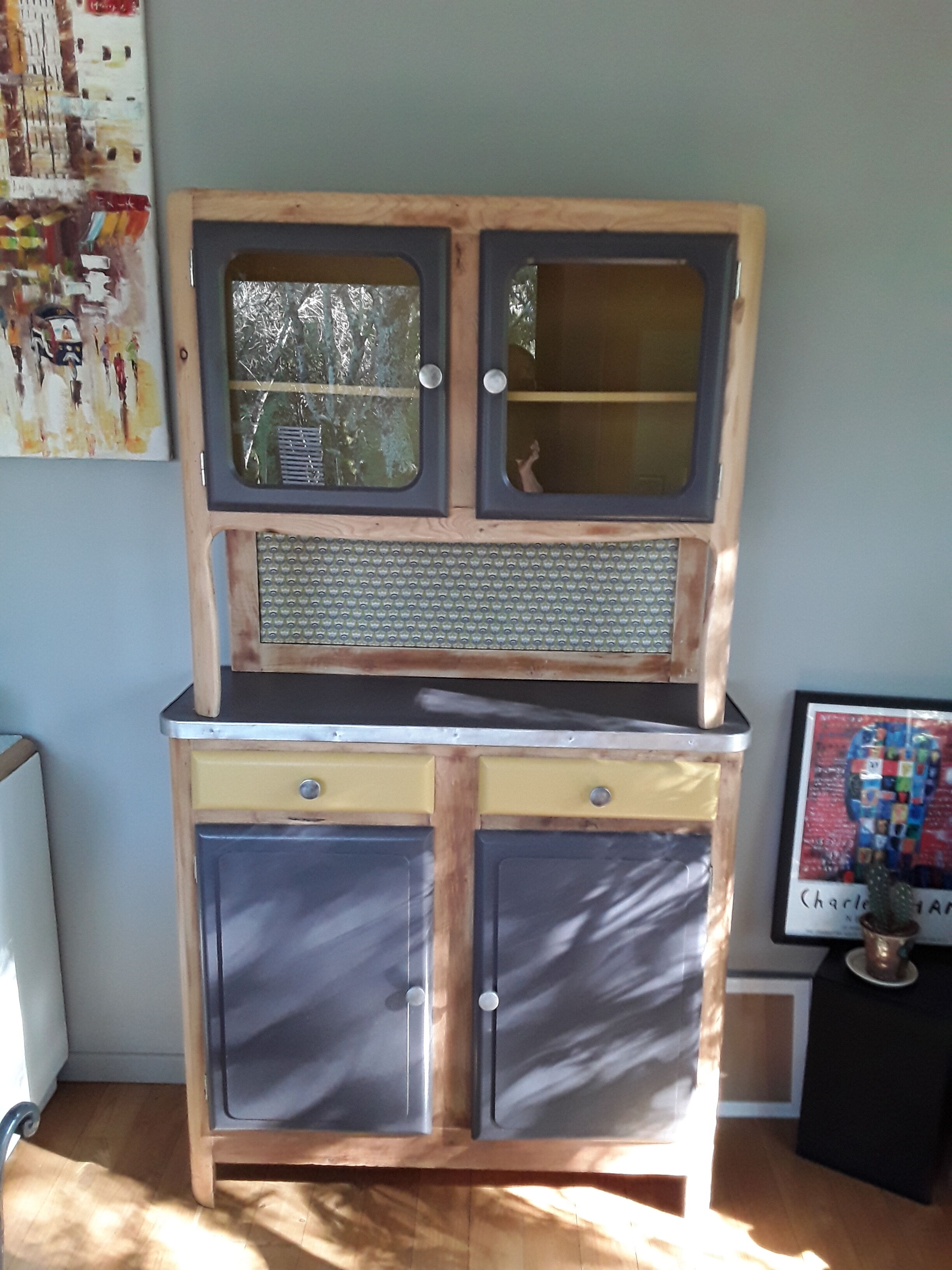 Revamped Madoff vintage buffet