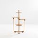André Groult four-tiered stand in maple and beech around 1920