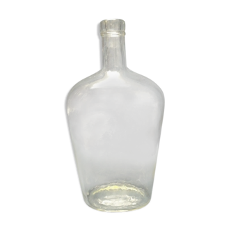 Demijohn bonbonne bottle touque old deco 32-15