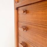 Teak secretary by Dyrlund, 1960s