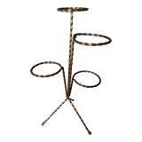 Plant holder 4 twisted iron pots