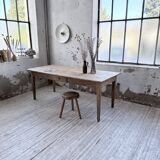 1950 pine farmhouse table 2m