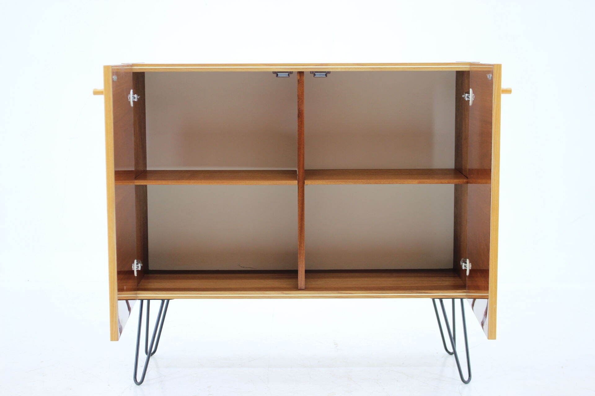 1970s Upcycled Birch Cabinet, Czechoslovakia - very good original conditon with minor signs of use -