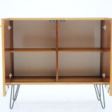 1970s Upcycled Birch Cabinet, Czechoslovakia - very good original conditon with minor signs of use -