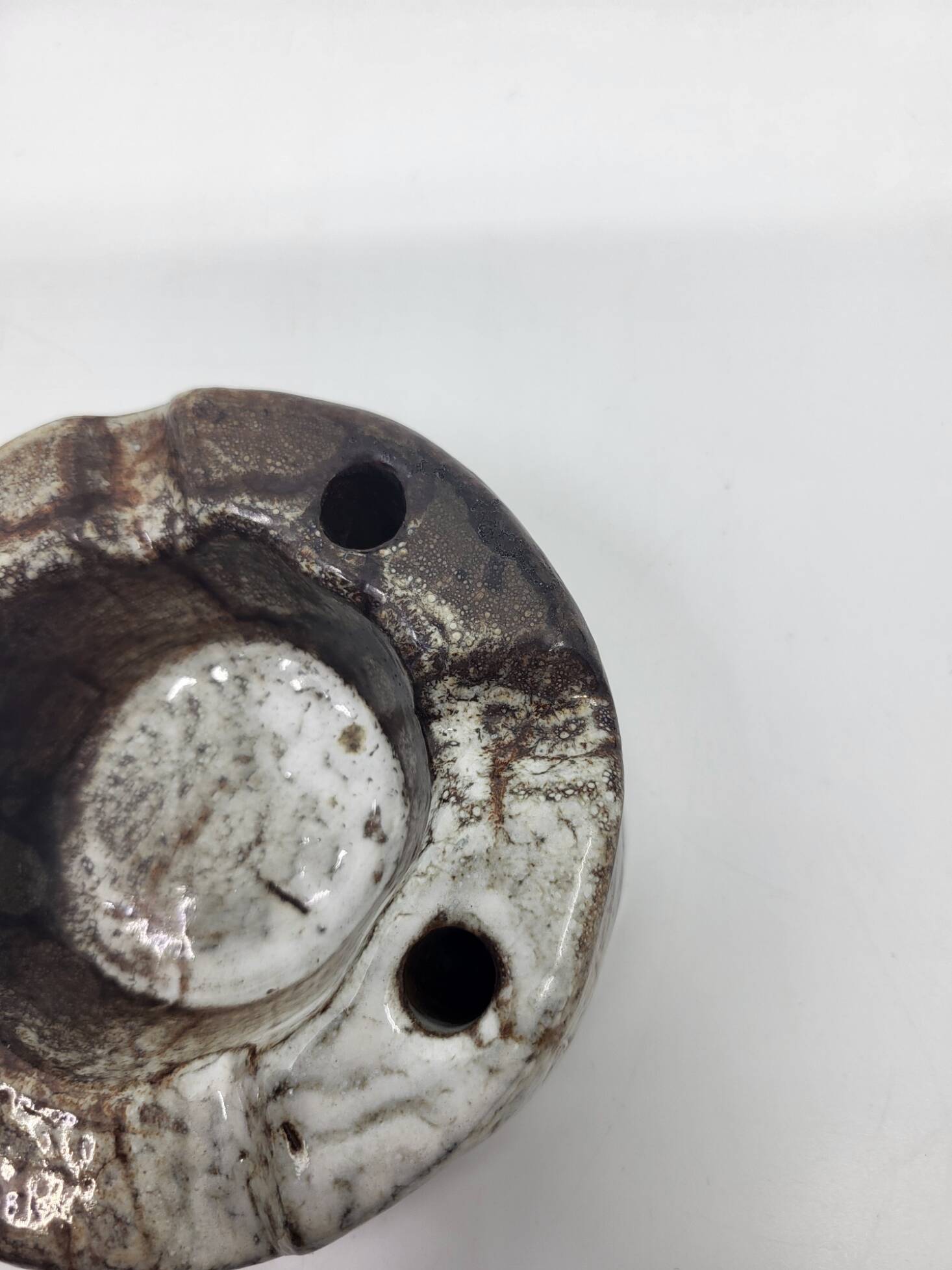 Ceramic catchall, Brutalist France Alsace