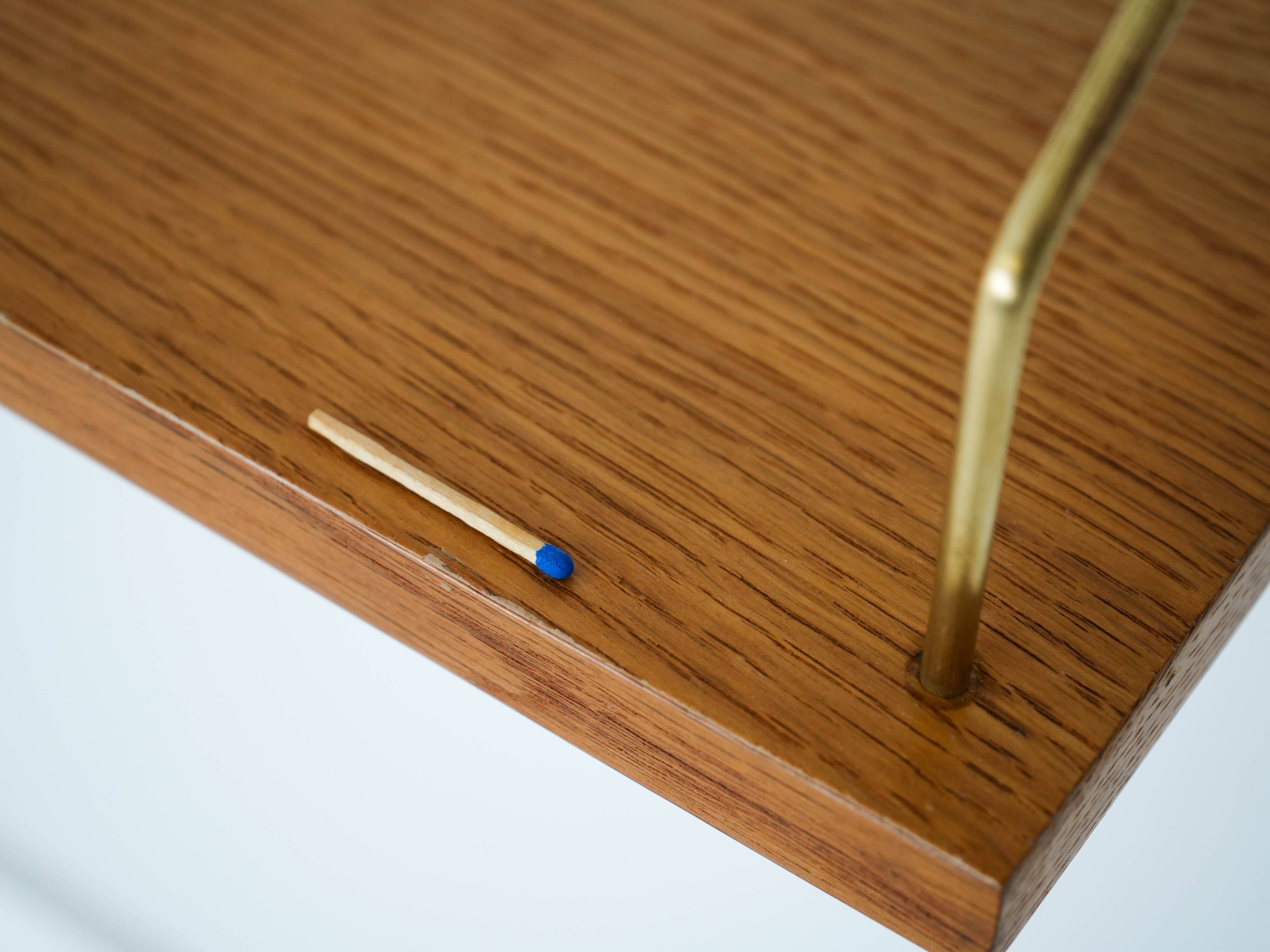 Oak shelving unit, Danish design, 1960s, manufactured in Denmark