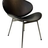 Vintage dining chairs set of four Italy 1990's Design in Black