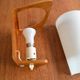 Louis Kalff NX 41 wall lamp opaline teak