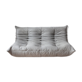 Sofa 3 places leather designed by Michel Ducaroy 1973