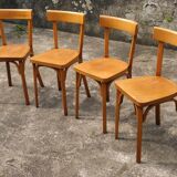 4 chaises bistrot baumann n° 18