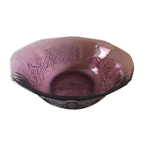 Vintage retro glass bowl