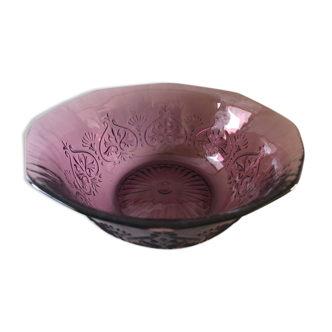 Vintage retro glass bowl