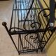 Wrought iron baker's shelf