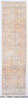 3x10 Floral Turkish Vintage Runner Rug, 83x318Cm