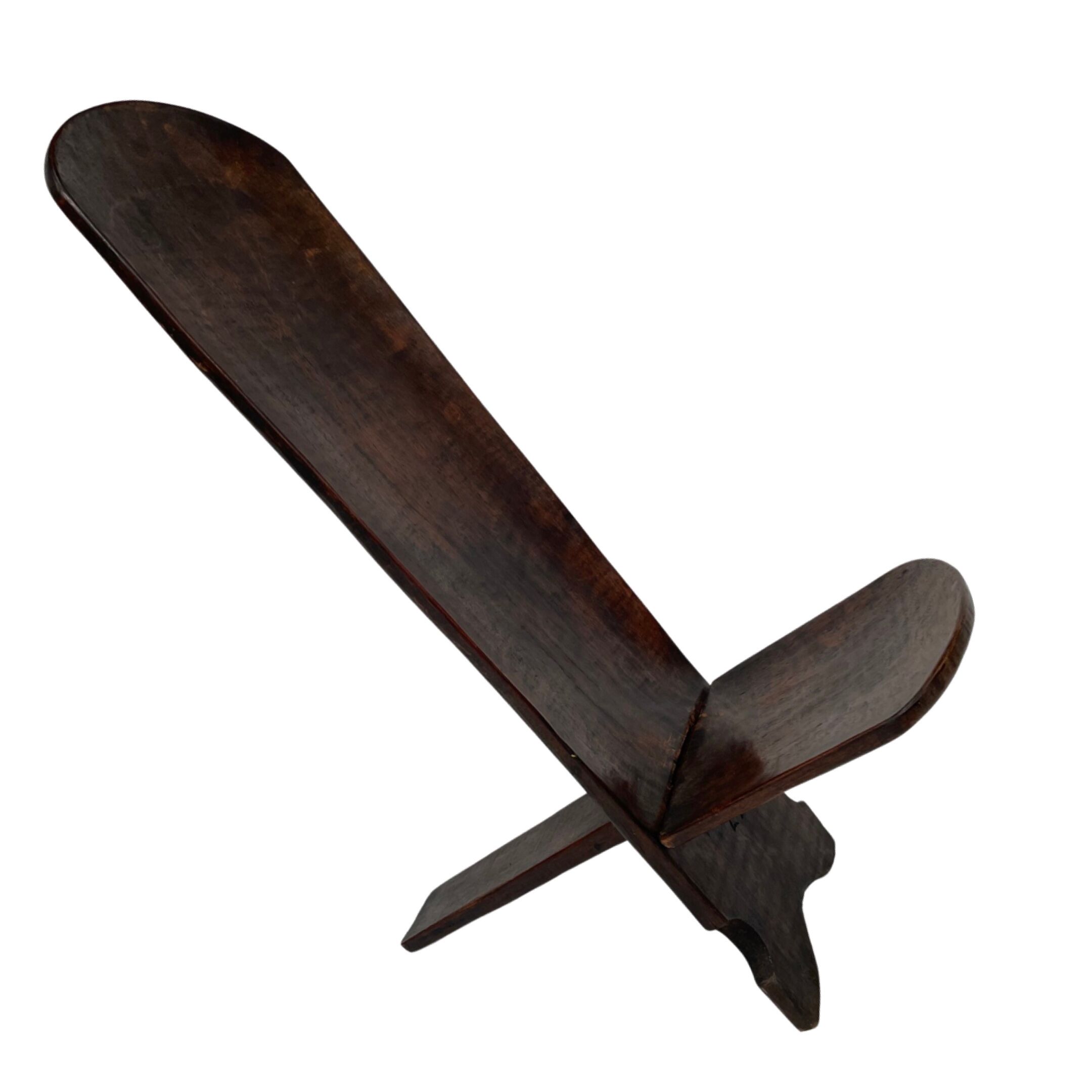 Conception de chaises de naissance africaine du milieu du siècle