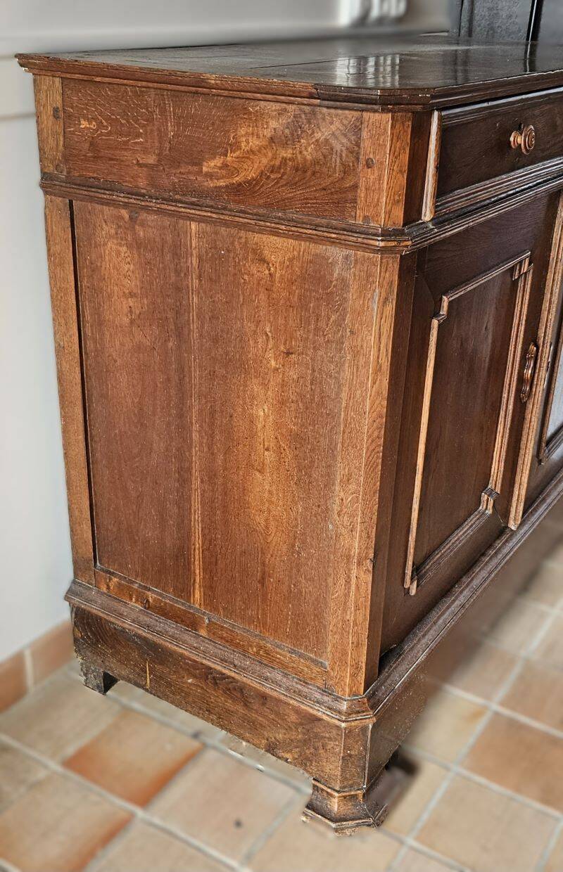 Parisian sideboard with 2 doors and 2 drawers