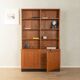 Classic two-piece sideboard from the 1960s by Poul Hundevad