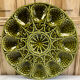 Lot 6 plates of oysters barbotine Sarreguemines