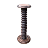 Old wooden console column