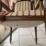 Paire fauteuil, style Louis XVI circa 1900