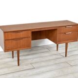 Midcentury Austinsuite Teak Desk / Dresser. Vintage Modern / Danish Style.