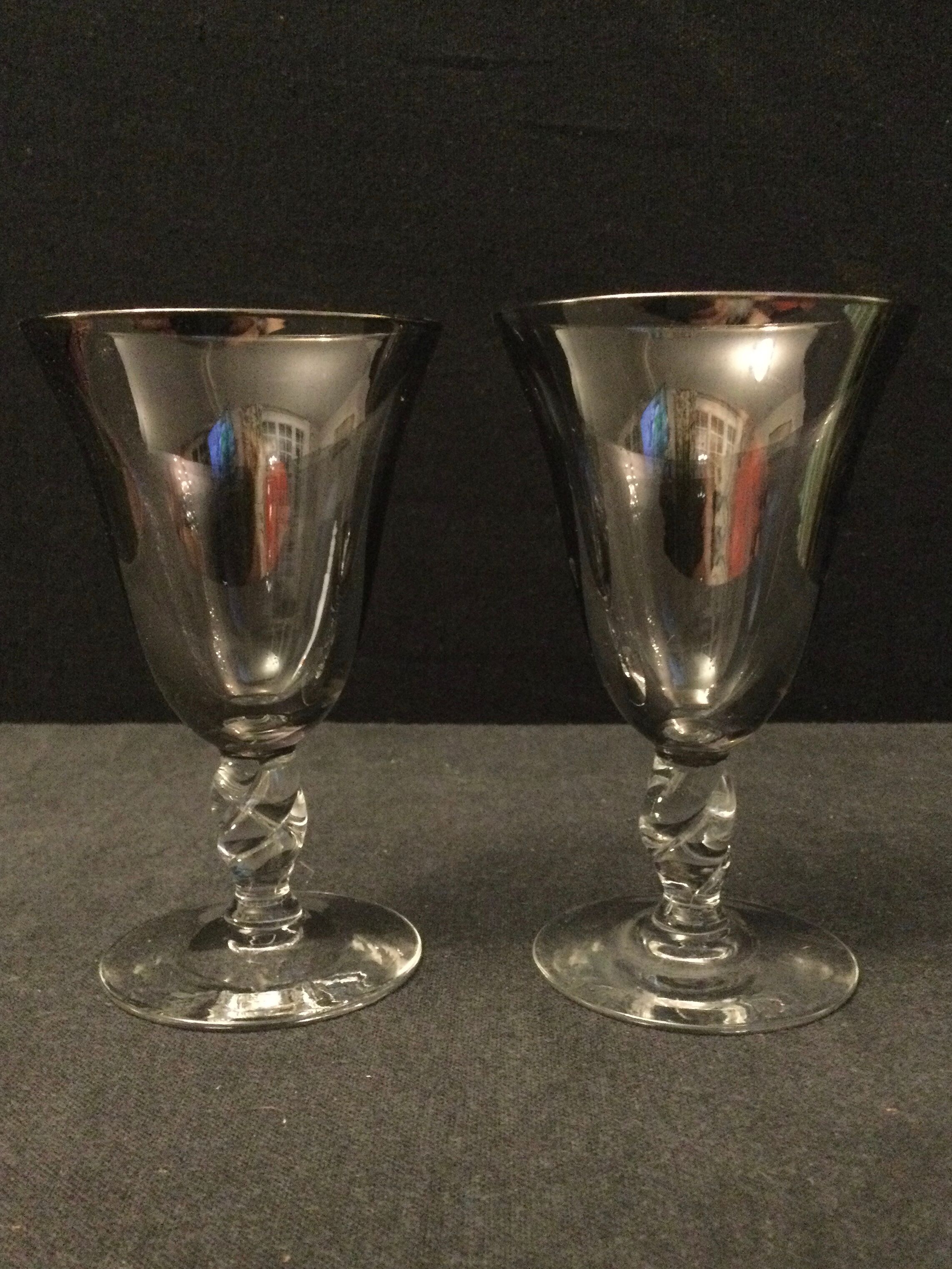Serie de 10 verres de couleurs