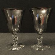 Serie de 10 verres de couleurs