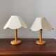 Paire de lampes vintage – style scandinave