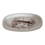 Gien fish service set - vintage 1980