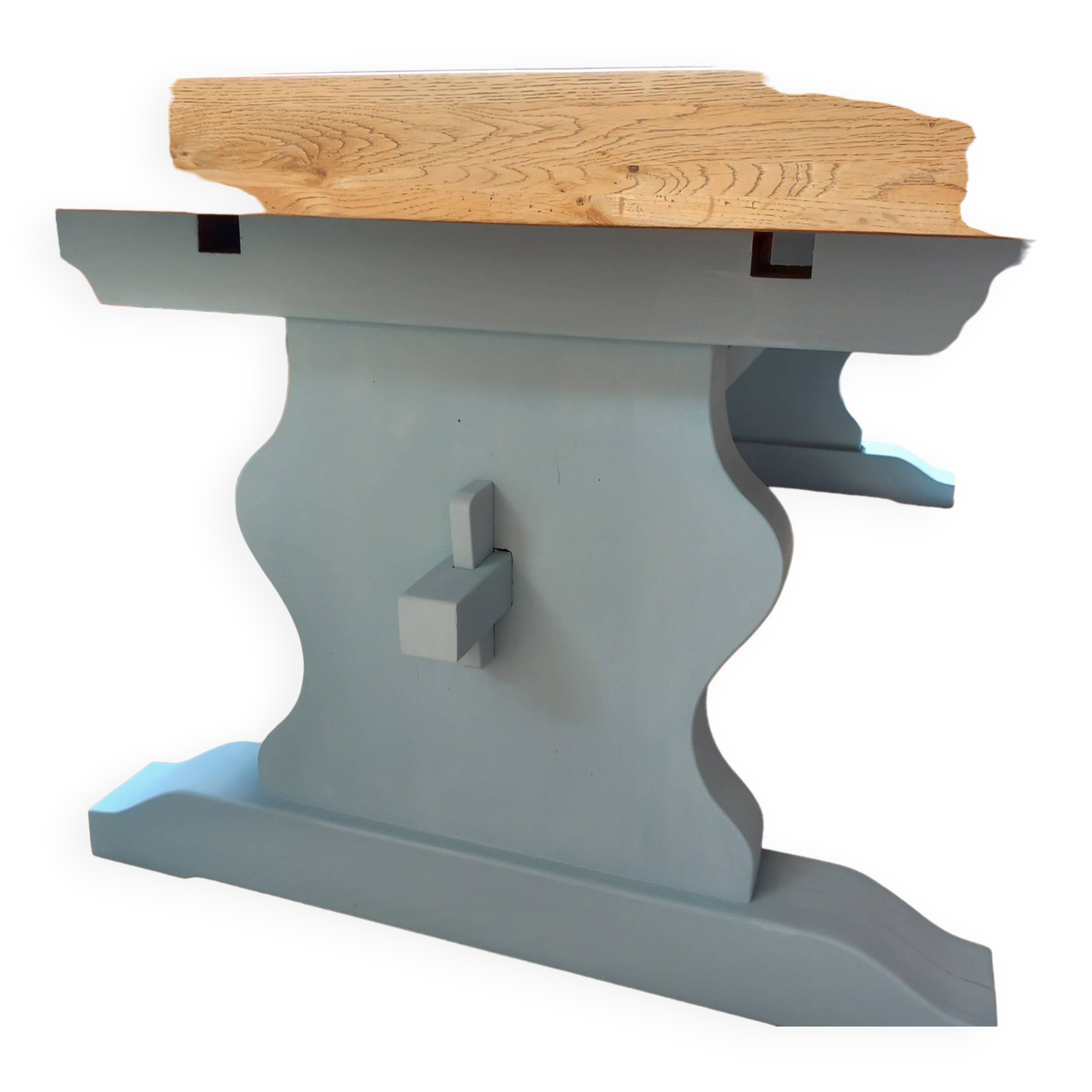 Table de ferme en chêne massif