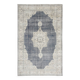 6x10 Navy Blue Turkish Vintage Rug, 193x315Cm